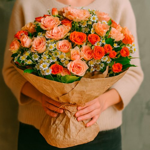 Букет «Игривая улыбка»