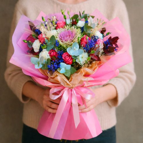 Флористический букет «Цветочный рай»