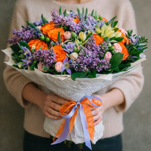 Цветочный букет «Ароматный вихрь»