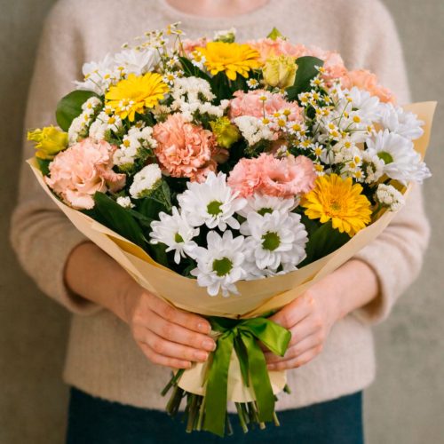 Цветочный букет «Весенний сон»